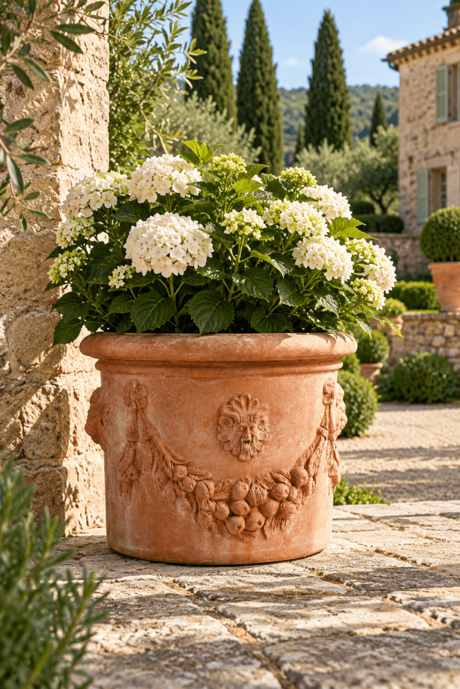 Cilindro Festonato – Pot en Terre Cuite d’Impruneta